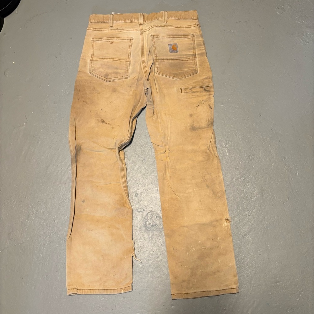 Carhartt workwear men distressed cargo pants size 33x30